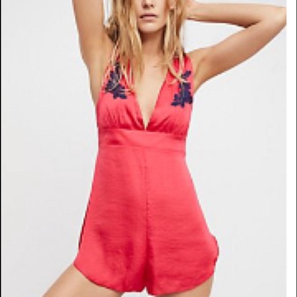 Free people silky romper